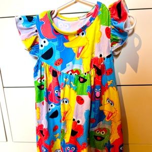 Sesame Street dress. 12/18M